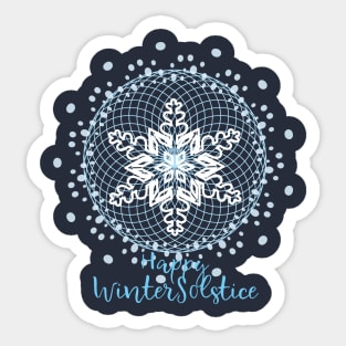 Happy Winter Solstice Sticker